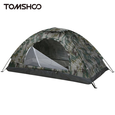 TOMSHOO Ultralight 1–2 Person Camping Tent | UPF 30+