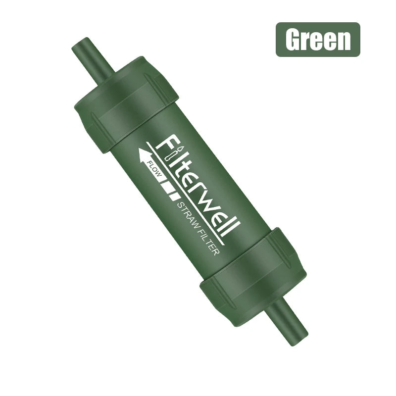 Portable Water Filter Straw for Survival & Emergency