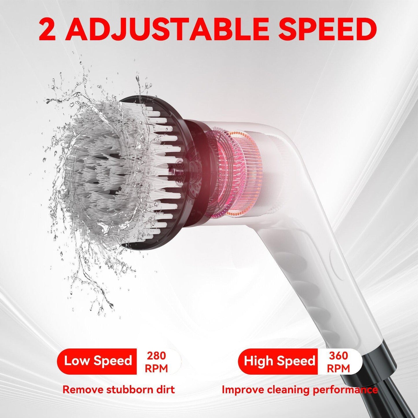TurboScrub Pro - Cordless Power Scrubber