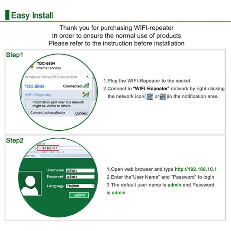 NexaBoost™ Pro Wireless WiFi Extender & Signal Booster