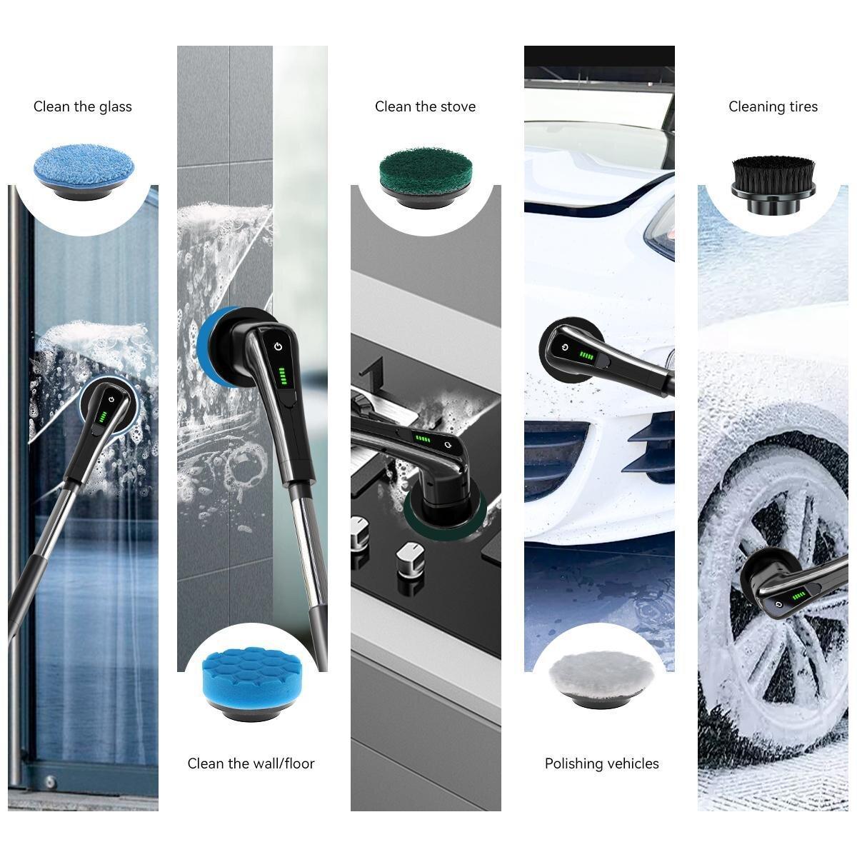 TurboScrub Pro - Cordless Power Scrubber