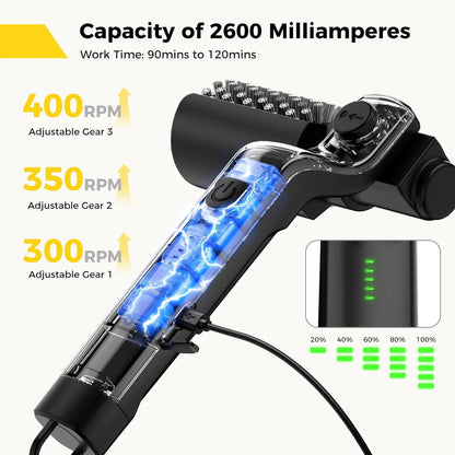 GrillMaster Pro - Electric BBQ Cleaning Brush
