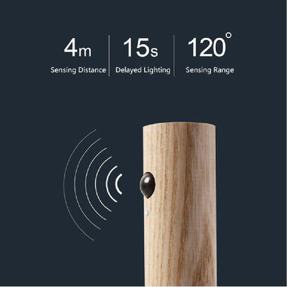 LuminaWood™ Smart Magnetic Wall Sconce & Night Light