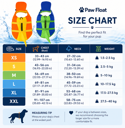 Paw Float™ Shark Dog Life Jacket