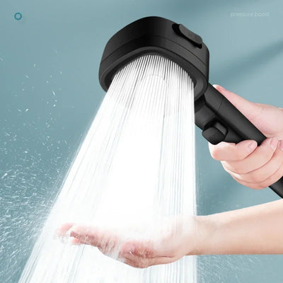 AquaBurst One-Key Stop Shower Head