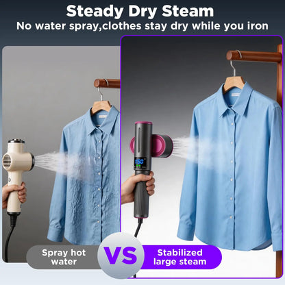 SteamJet Pro Handheld Garment Steamer
