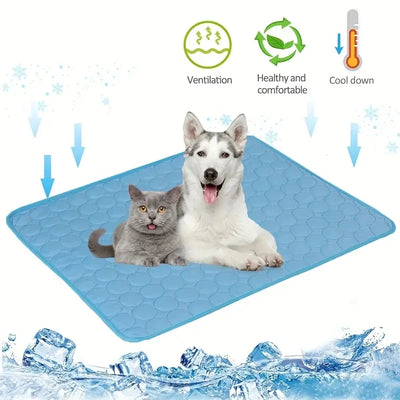 Self-Cooling Pet Mat – Summer Cooling Pad for Dogs &amp; Cats
