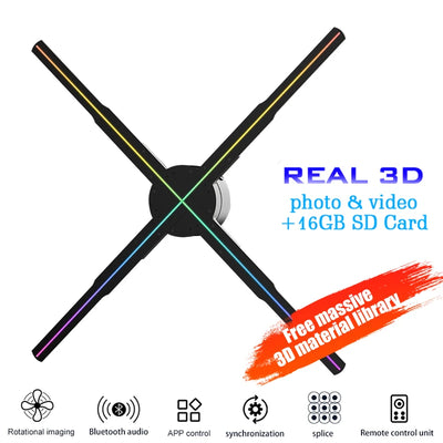 HoloView 3D Holographic Fan Display