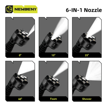 NEWBENY 200Bar Brushless Car Washer Gun
