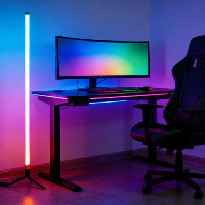PulseBar Sound-Reactive LED Floor Lamp