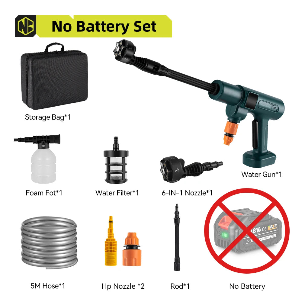 NEWBENY 200Bar Brushless Car Washer Gun