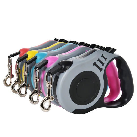Retractable Dog Leash – Tangle-Free Walks, 3M/5M