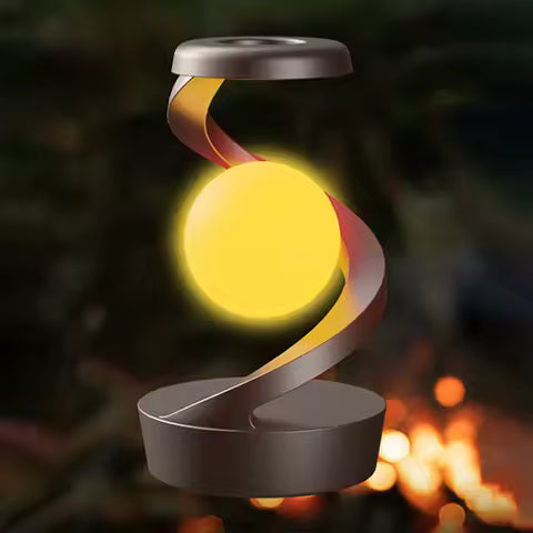 Halo Levitating Moon Lamp with Wireless Charger