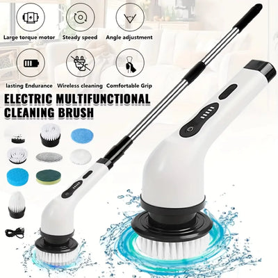 SpinClean 9-in-1 Wireless Rotating Cleaning Brush