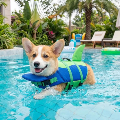 Paw Float™ Shark Dog Life Jacket