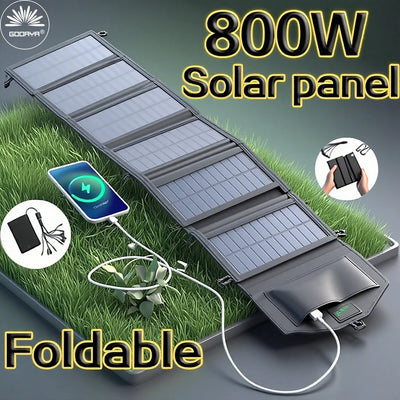 SunFold 800W Foldable Solar Panel Charger