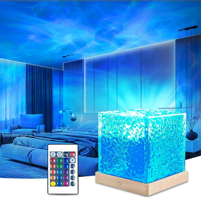 OceanWave LED Water Ripple Projector