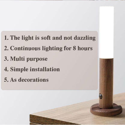 LuminaWood™ Smart Magnetic Wall Sconce & Night Light